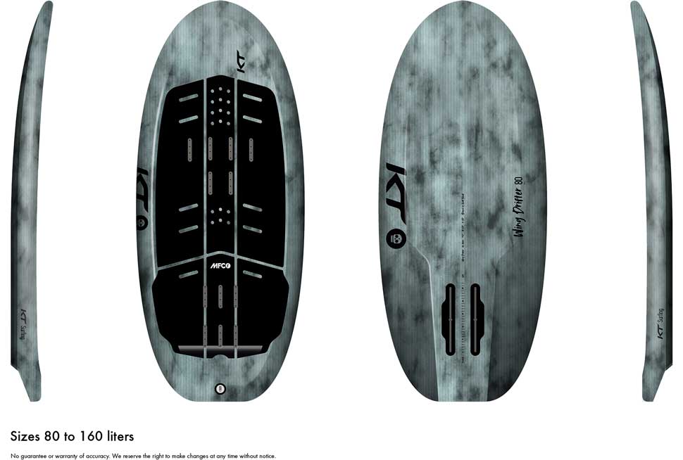 KT Surfing Boards 2022 Wing Drifter